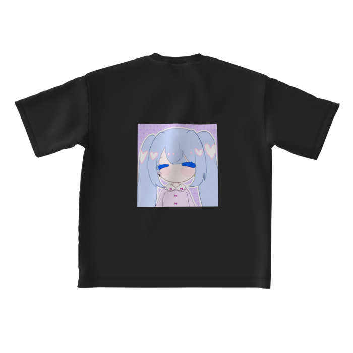 ビッグシルエットTシャツ - L - 背面
