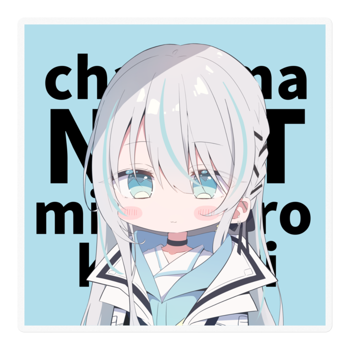 ステッカー - 100 x 100 (mm)