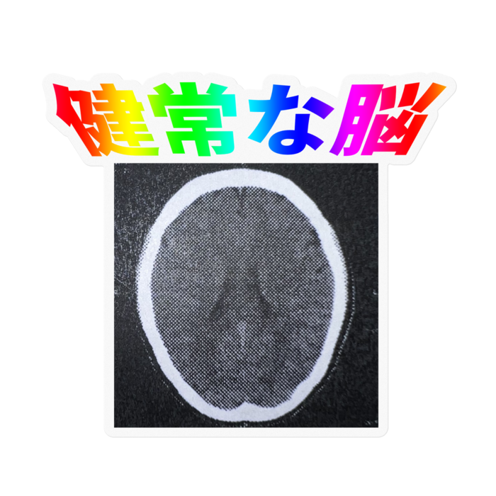 ステッカー - 100 x 100 (mm)