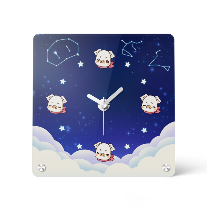 アクリル時計 - 150x150mm(1)