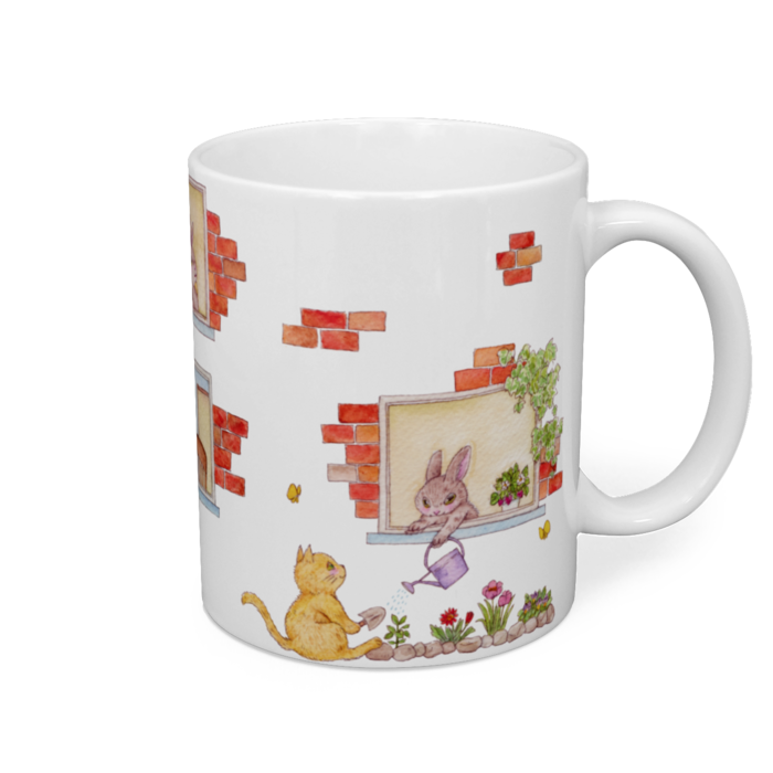 マグカップ - 直径 8 cm / 高さ 9.5 cm