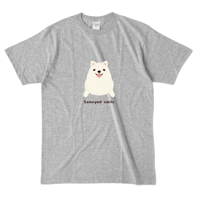 カラーTシャツ　灰色　L