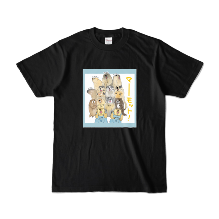 カラーTシャツ - S - ブラック (濃色)