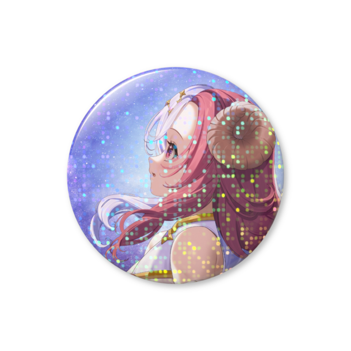 ホログラム缶バッジ - 44mm　キービジュ