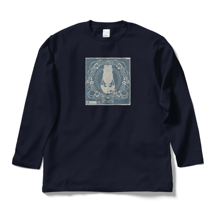 ロングスリーブTシャツ - L - ネイビー