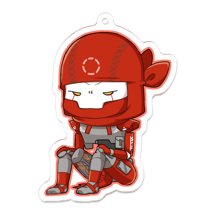 アクリルキーホルダー - 70 x 70 (mm)