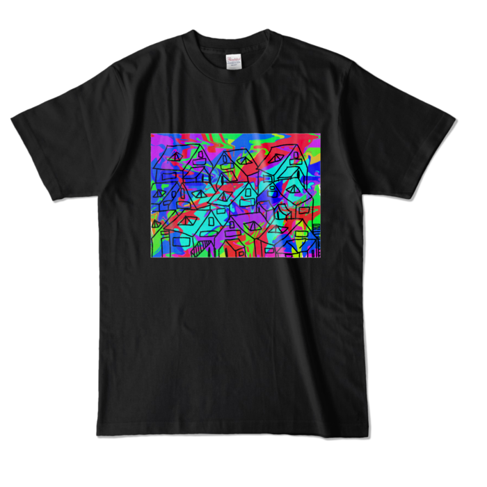 カラーTシャツ - L - ブラック (濃色)