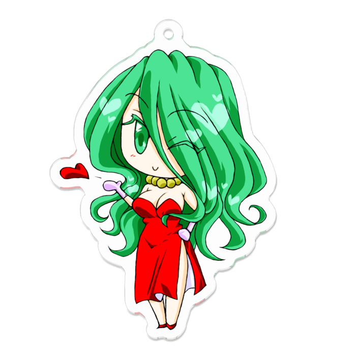 アクリルキーホルダー - 70 x 70 (mm)