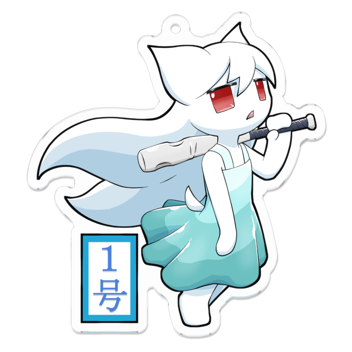 アクリルキーホルダー - 70 x 70 (mm)