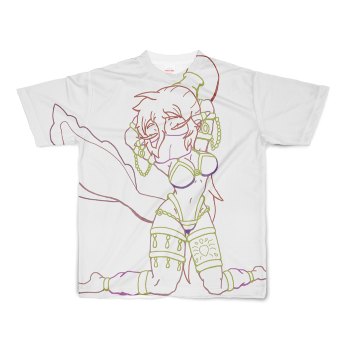 フルグラフィックTシャツ - S - 正面印刷のみ