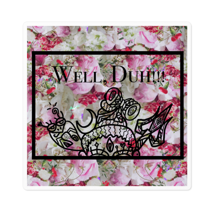 ステッカー - 100 x 100 (mm)