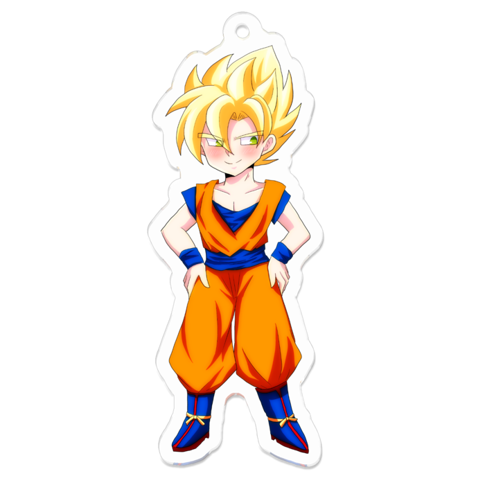 悟空 カカ アクリルキーホルダー れなの作ったグッズ達 Booth