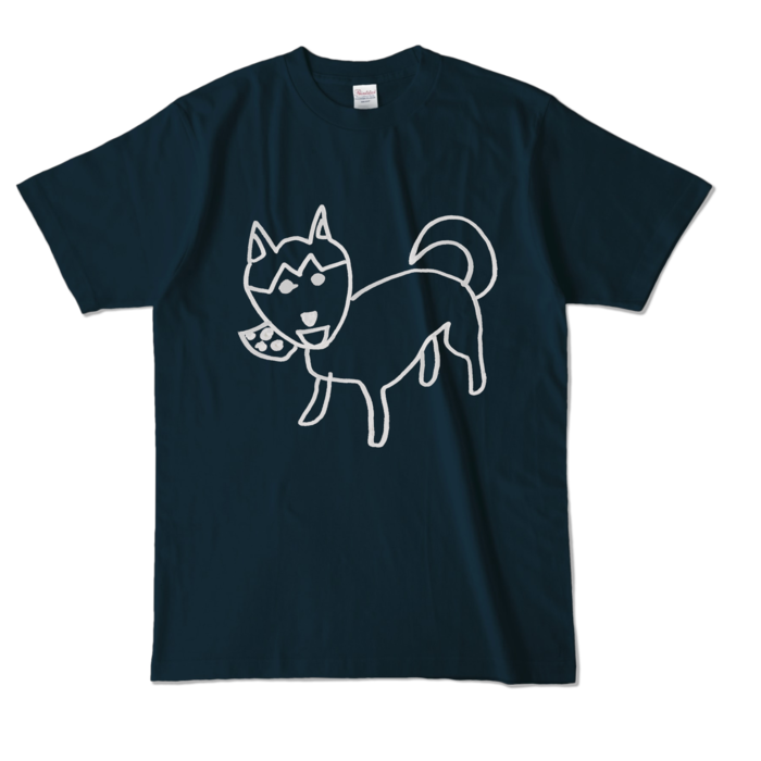 カラーTシャツ - L - ネイビー (濃色)