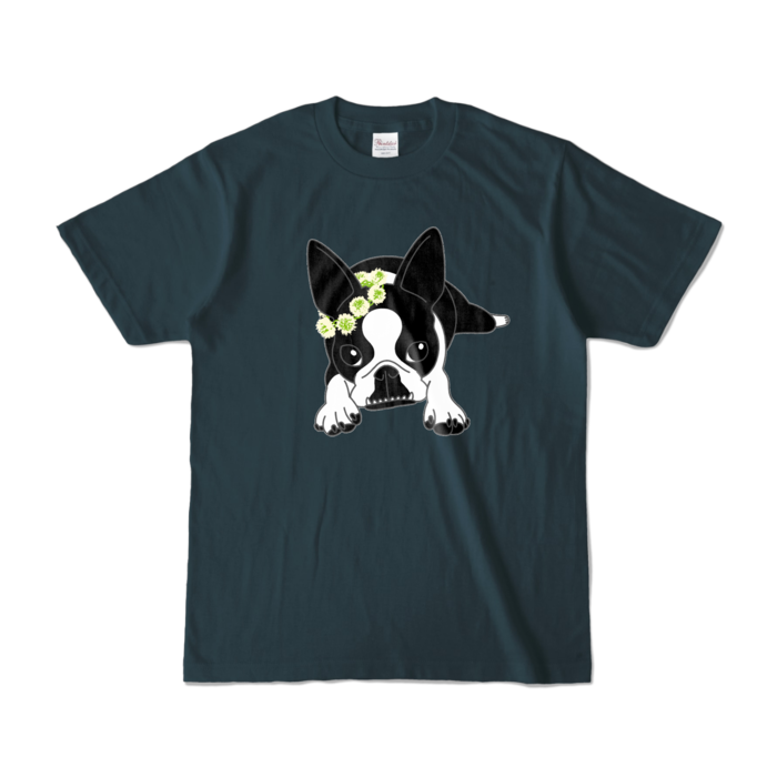 カラーTシャツ - S - デニム (濃色)