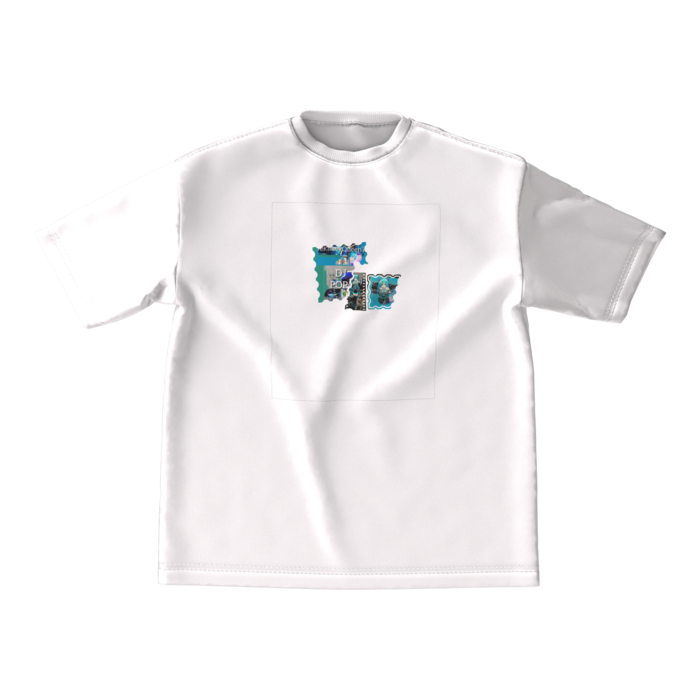 ビッグシルエットTシャツ - M - 両面