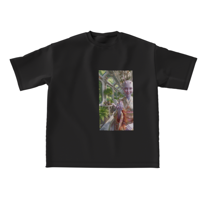 ビッグシルエットTシャツ - L - 正面(1)