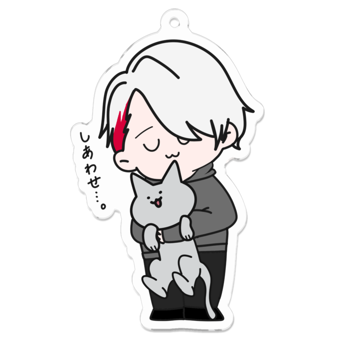 アクリルキーホルダー - 70 x 70 (mm)