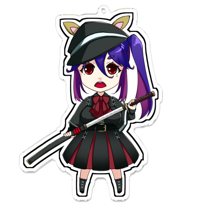 アクリルキーホルダー - 100 x 100 (mm)