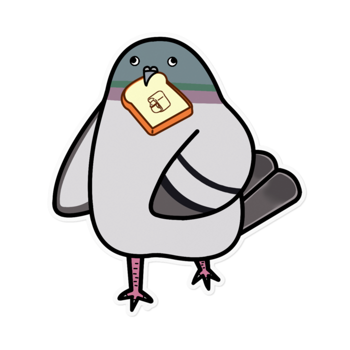 ステッカー - 160 x 160 (mm)