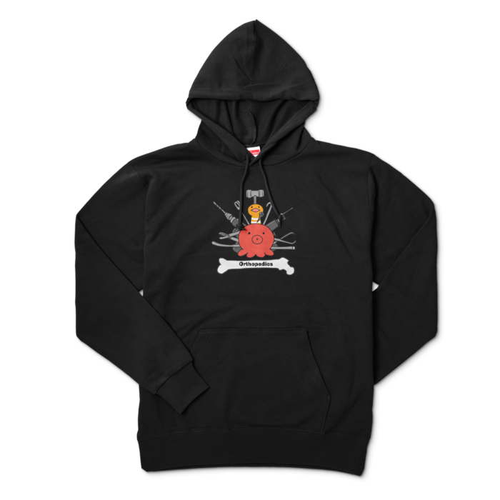 パーカー - XL - ブラック