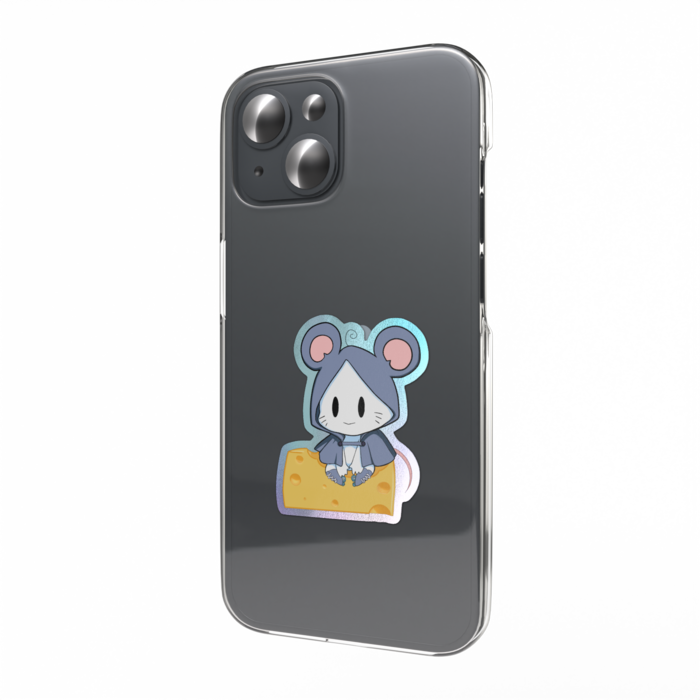 オーロラスマホステッカー - 縦