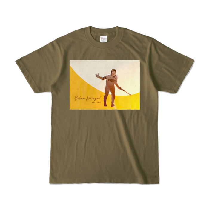 カラーTシャツ - S - オリーブ (濃色)