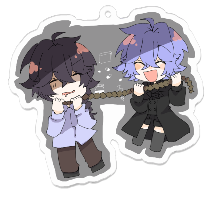 アクリルキーホルダー - 70 x 70 (mm)