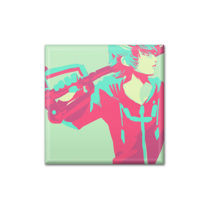 缶バッジ - 四角形40mm