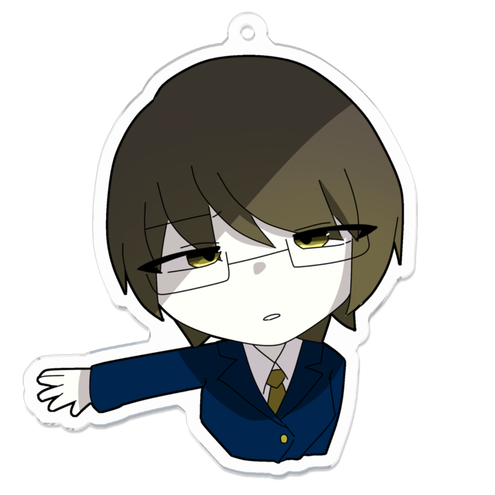 アクリルキーホルダー - 70 x 70 (mm)