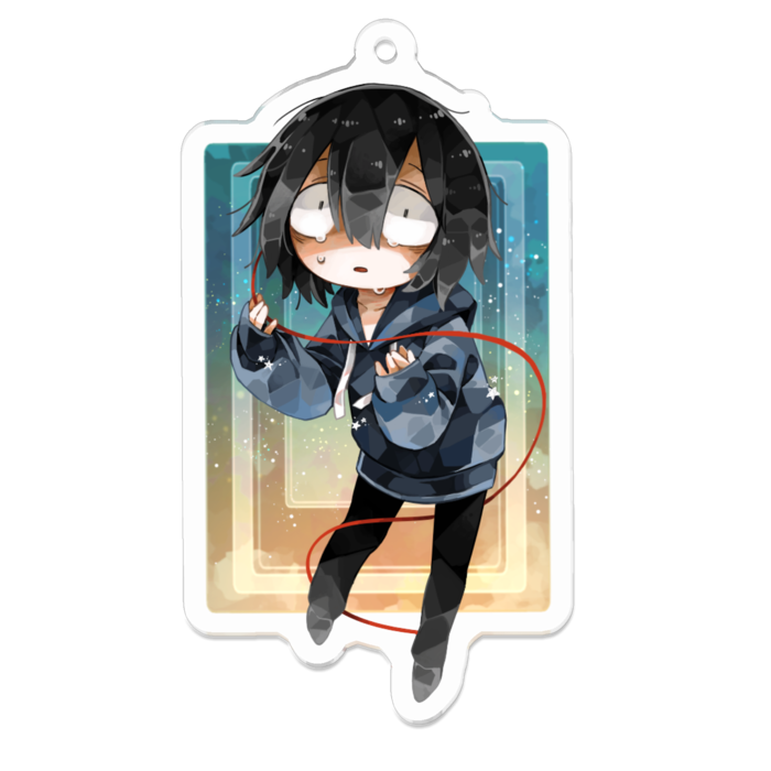 アクリルキーホルダー - 70 x 70 (mm)