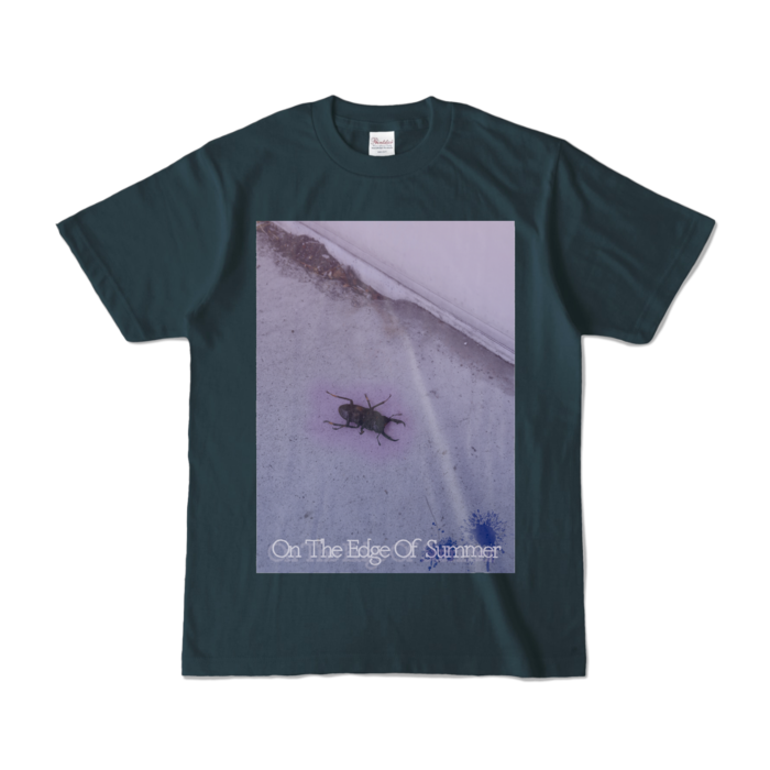 カラーTシャツ - S - デニム (濃色)