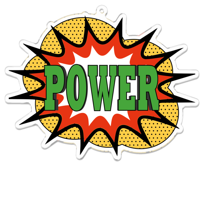 アクリルキーホルダー - 100 x 100 (mm)(1)