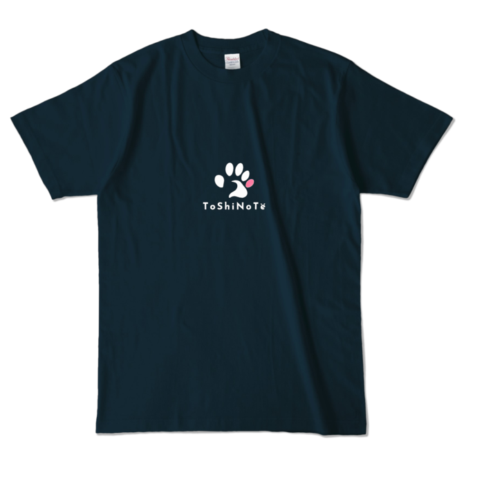カラーTシャツ - L - ネイビー (濃色)