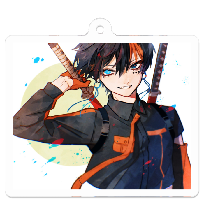 アクリルキーホルダー - 50 x 50 (mm)