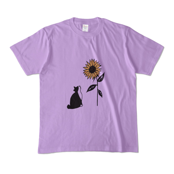 カラーTシャツ - M - ライトパープル (淡色)