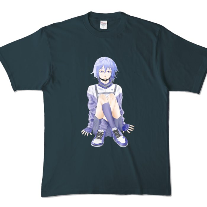 カラーTシャツ - XL - デニム (濃色)