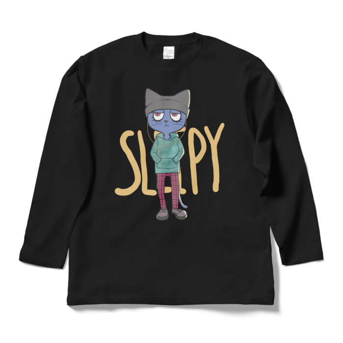 ロングスリーブTシャツ - L - ブラック