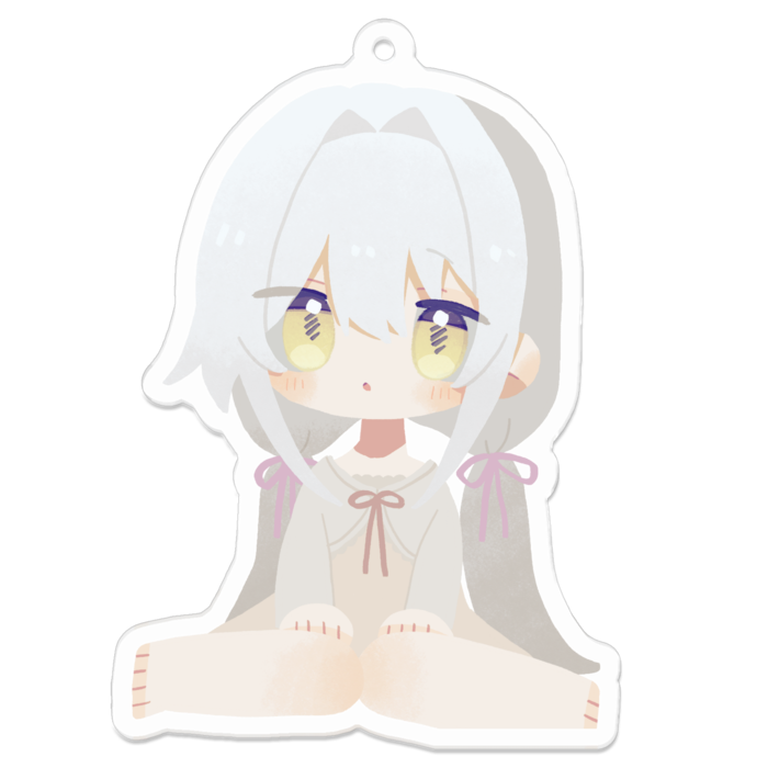 アクリルキーホルダー - 70 x 70 (mm)