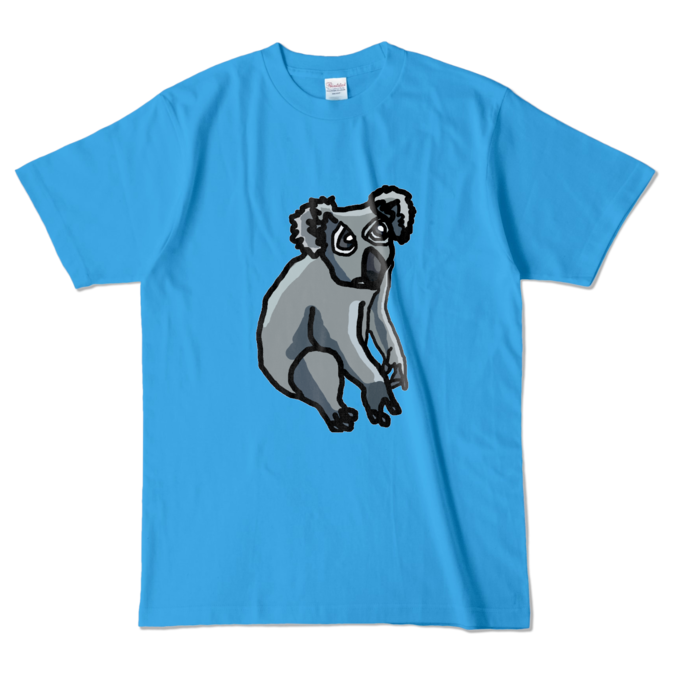 カラーTシャツ - L - ターコイズ （濃色）