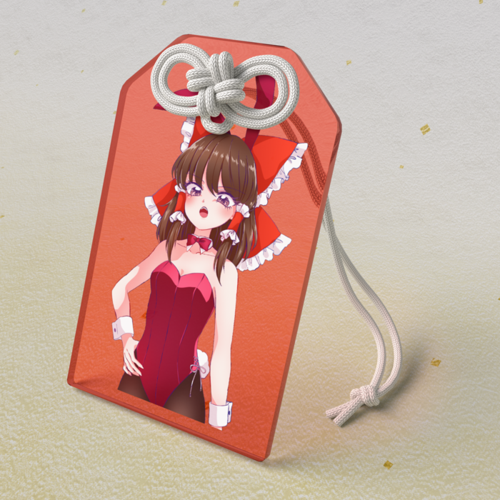 アクリルお守り - 50 × 80mm