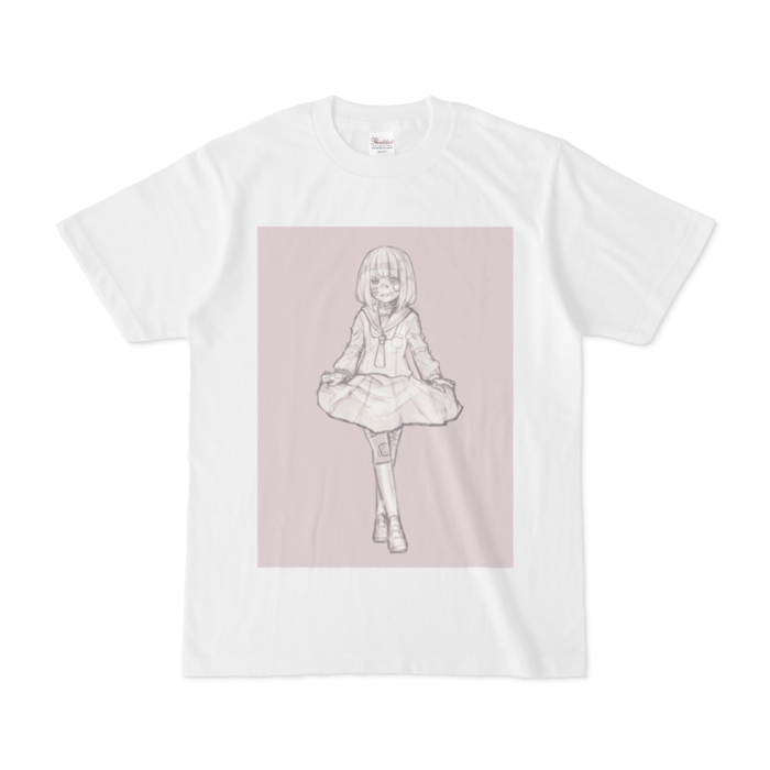 Tシャツ - S - 白　薄め