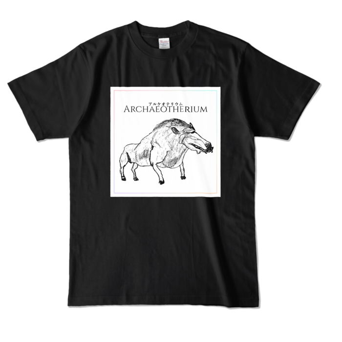 カラーTシャツ - L - ブラック (濃色)