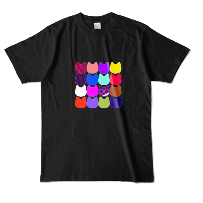 カラーTシャツ - L - ブラック (濃色)