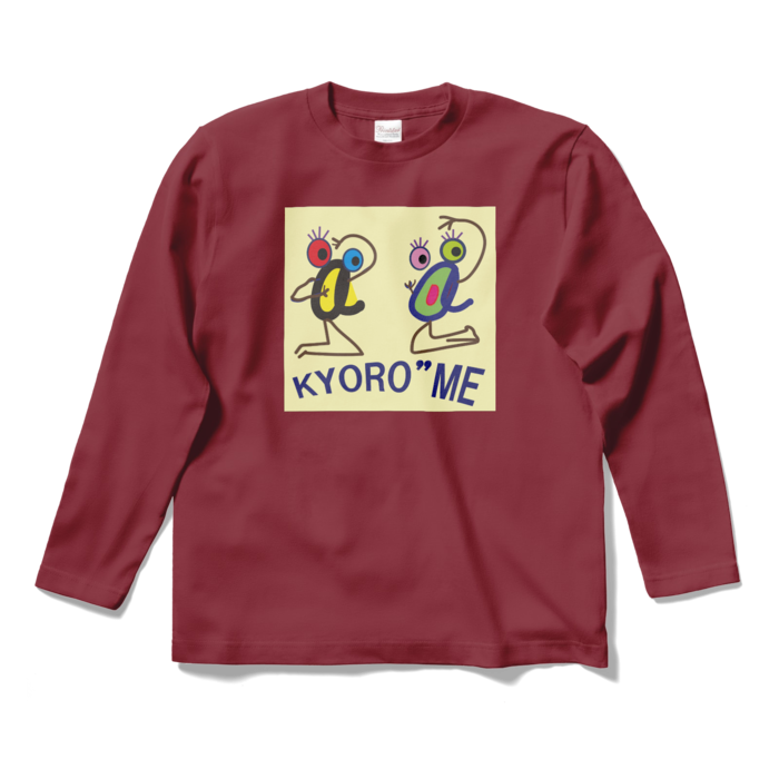 ロングスリーブTシャツ - S - バーガンディ