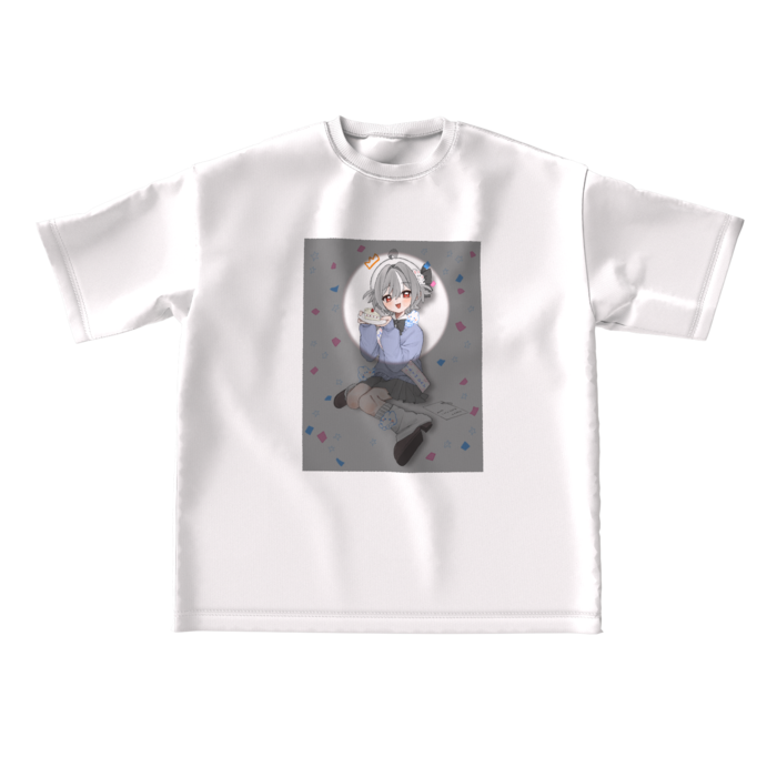 ビッグシルエットTシャツ - L - 正面