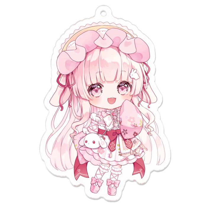 アクリルキーホルダー - 70 x 70 (mm)