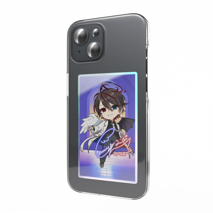 オーロラスマホステッカー - 縦