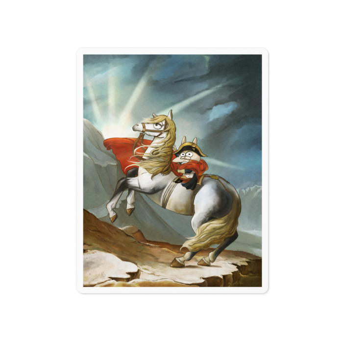 ステッカー - 100 x 100 (mm)