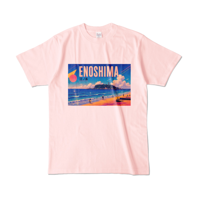 カラーTシャツ - L - ライトピンク (淡色)