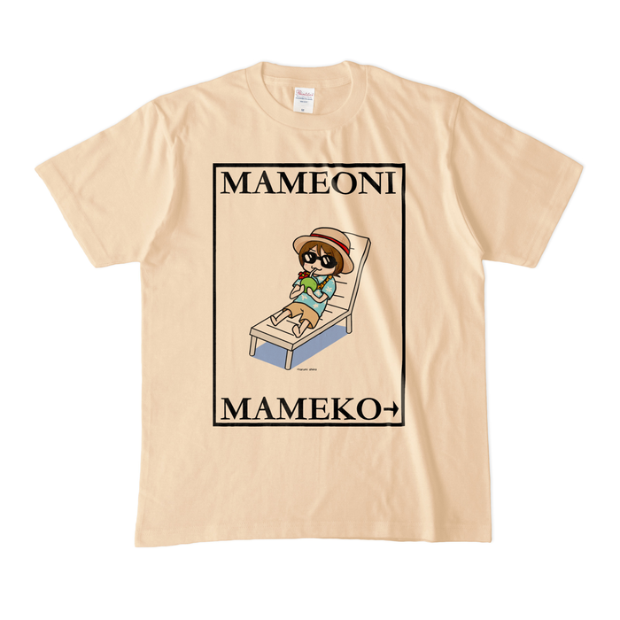 カラーTシャツ(淡色) - M - ナチュラル